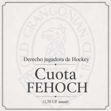 Derecho Jugadora FEHOCH