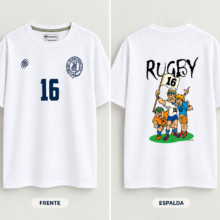 PREVENTA: POLERA RUGBY 16